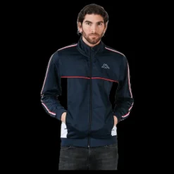Outlet Kappa Track Top Street, Logo Boser Blue/White Blå och Vit