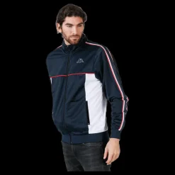 Outlet Kappa Track Top Street, Logo Boser Blue/White Blå och Vit