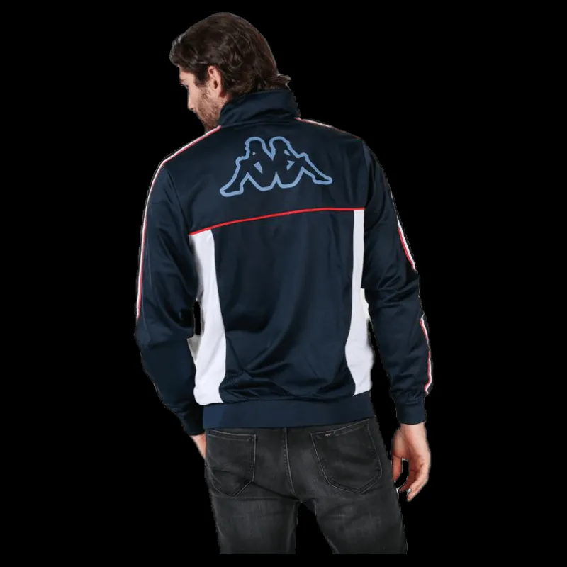 Outlet Kappa Track Top Street, Logo Boser Blue/White Blå och Vit