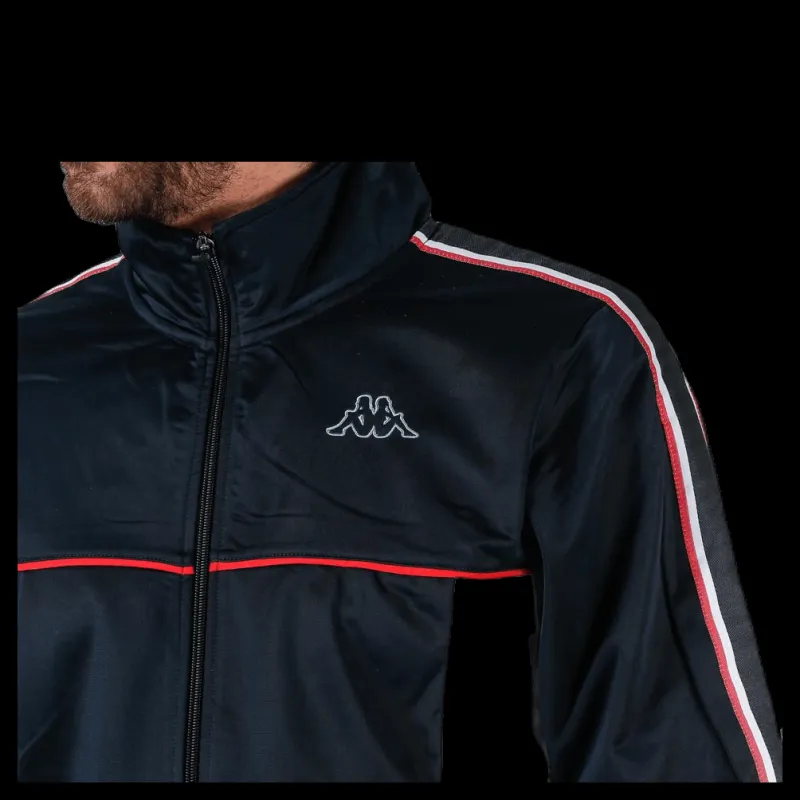 Outlet Kappa Track Top Street, Logo Boser Blue/White Blå och Vit