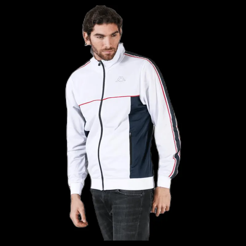 Discount Kappa Track Top Street, Logo Boser Blue/White Blå och Vit