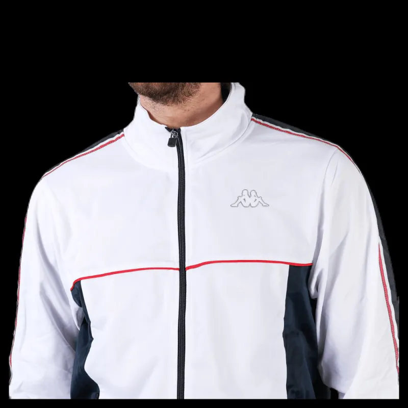Discount Kappa Track Top Street, Logo Boser Blue/White Blå och Vit