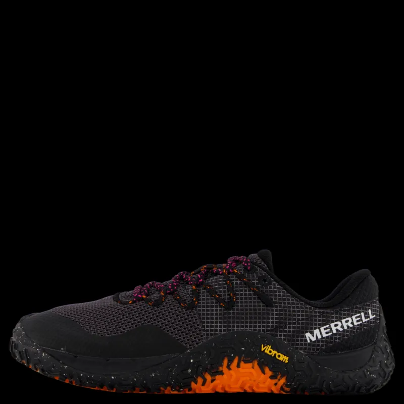 Clearance Merrell Trail Glove 7 Black/multi Svart