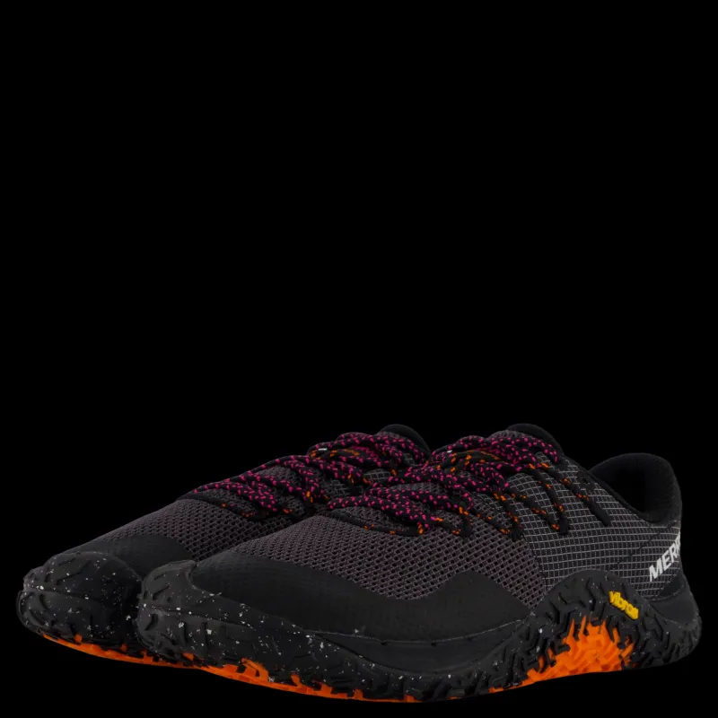 Clearance Merrell Trail Glove 7 Black/multi Svart