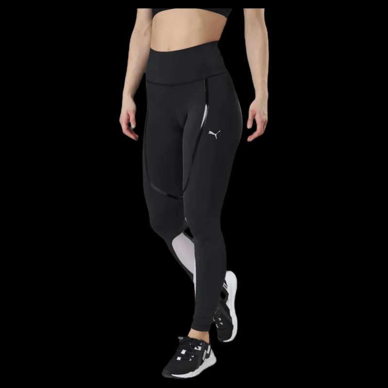 Online Puma Train Bonded High Waist Full Tight Purple/Black Svart