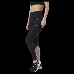 Online Puma Train Bonded High Waist Full Tight Purple/Black Svart