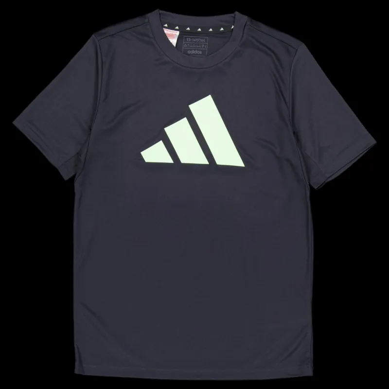 adidas Train Essentials AEROREADY Logo Regular-Fit T-Shirt Dark Grey Blå Best