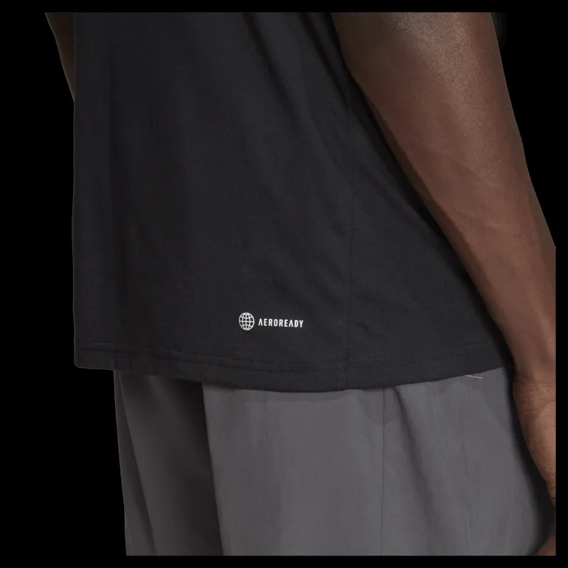 adidas Train Essentials Feelready Training T-Shirt Black / White Svart Outlet