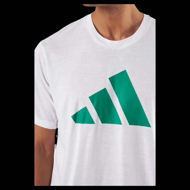 adidas Train Essentials Feelready Logo Training T-Shirt White Vit Discount