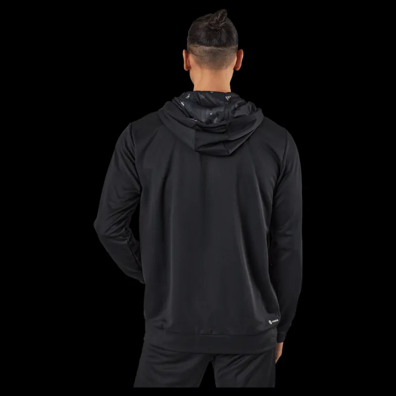 Online adidas Train Essentials Seasonal Training Full-Zip Jacket Black Svart