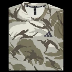 Hot adidas Train Essentials Seasonal Camo T-Shirt Beige