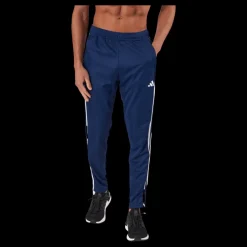 adidas Train Essentials 3-Stripes Training Joggers Dark Blue / White Blå