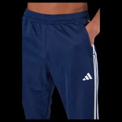 adidas Train Essentials 3-Stripes Training Joggers Dark Blue / White Blå