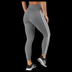 Outlet adidas Train Essentials 3-Stripes High-Waisted 7/8 Leggings Dark Grey Heather Grå