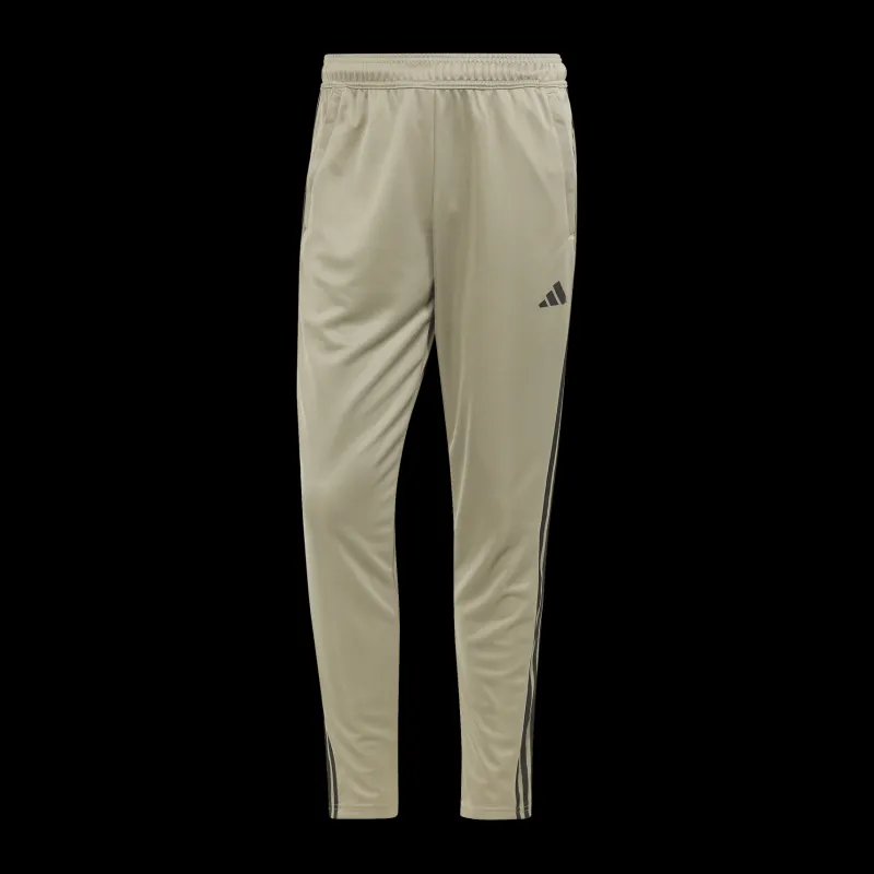 adidas Train Essentials 3-Stripes Training Joggers Silver Pebble / Black Beige Best