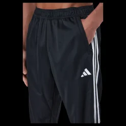 New adidas Train Essentials 3-Stripes Training Joggers Black / White Svart
