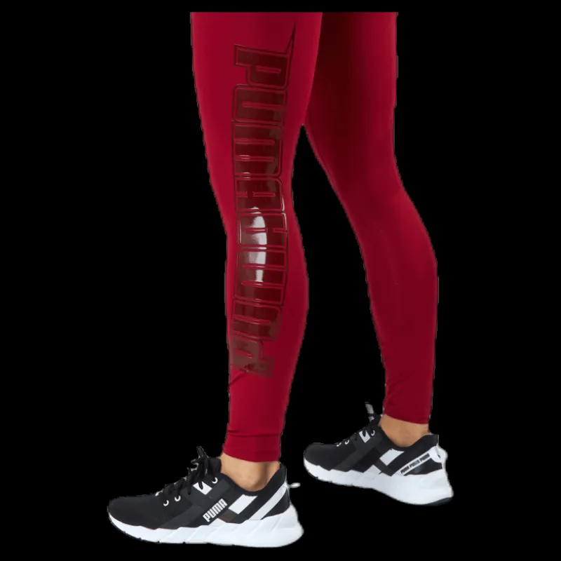 Puma Train First Mile Mono Full Tight Red Röd Discount