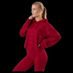 Online Puma Train First Mile Mono Hoodie Red Lila