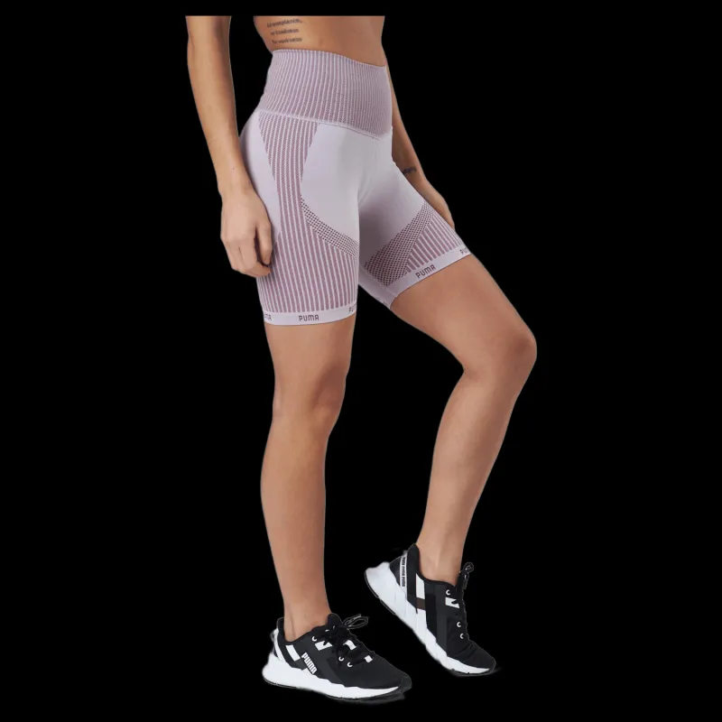 Online Puma Train Formknit Seamless 5” Tig Lavender Fog-grape Wine Vit