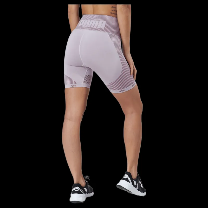 Online Puma Train Formknit Seamless 5” Tig Lavender Fog-grape Wine Vit