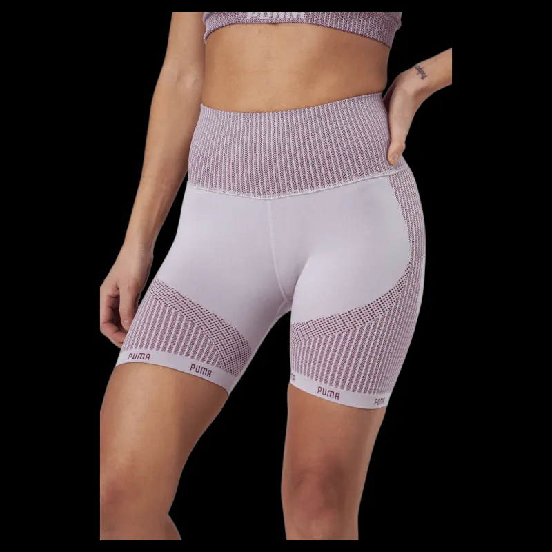 Online Puma Train Formknit Seamless 5” Tig Lavender Fog-grape Wine Vit
