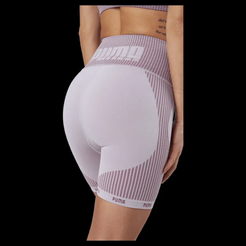 Online Puma Train Formknit Seamless 5” Tig Lavender Fog-grape Wine Vit