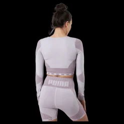 Sale Puma Train Formknit Seamless Long S Lavender Fog-grape Wine Vit