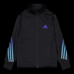 adidas Train Icons AEROREADY 3-Stripes Tracksuit Black Svart Clearance