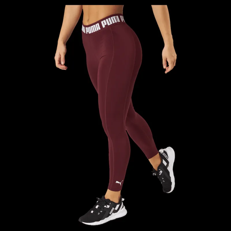 Puma Train Strong High Waist F Aubergine Röd Hot