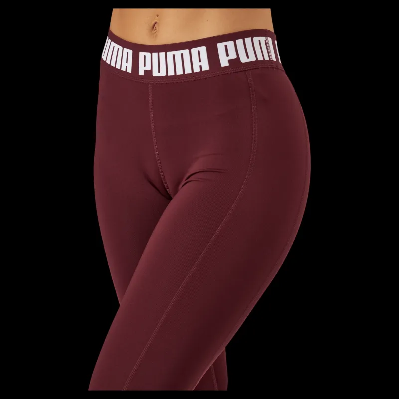 Puma Train Strong High Waist F Aubergine Röd Hot