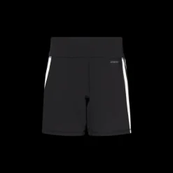 Outlet adidas Training Essentials 3-Stripes High-Waisted Short Leggings Black Svart
