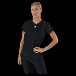 Sale adidas Training Heat Ready Tee Black Svart