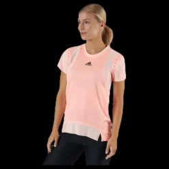 Clearance adidas Training Heat Ready Tee Pink Rosa
