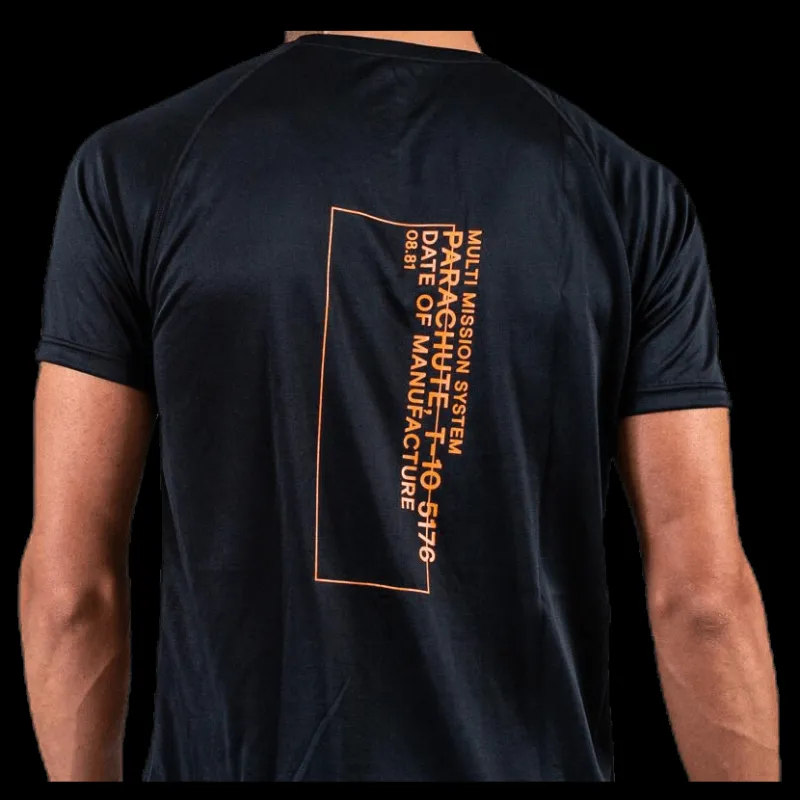 Newline Training Tee Black Svart