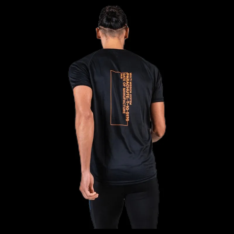 Newline Training Tee Black Svart