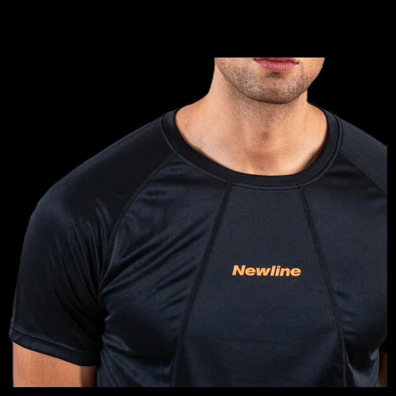 Newline Training Tee Black Svart