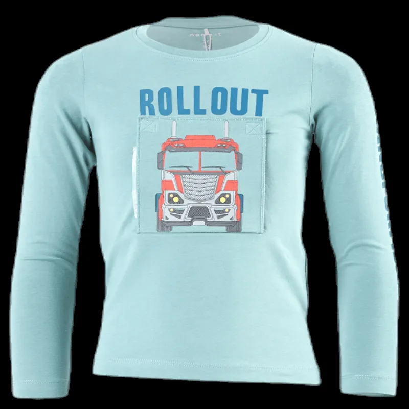 Name It Transformers Eli Ls Top Lic Black Svart New