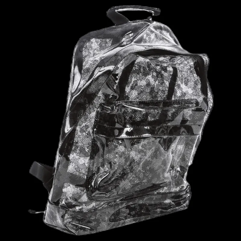 Mi-Pac Transparent Lace Black Svart Best