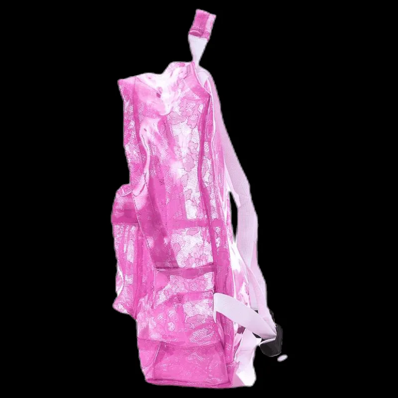 Discount Mi-Pac Transparent Lace Pink Rosa