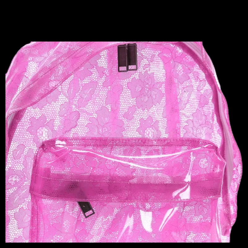 Discount Mi-Pac Transparent Lace Pink Rosa