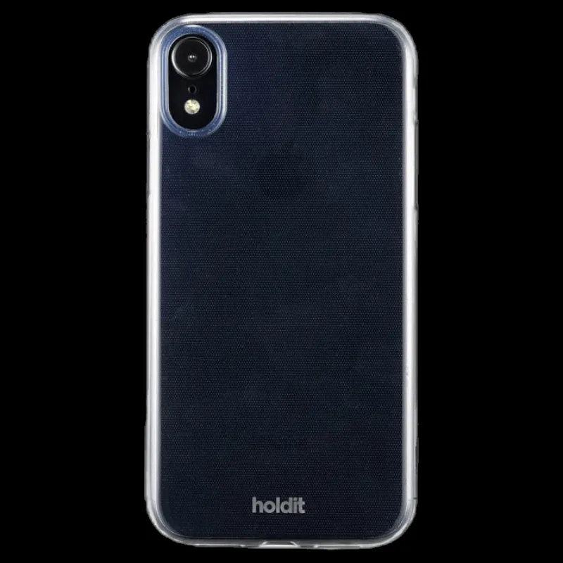 Outlet Holdit Transparent Phone Case iPhone XR Svart