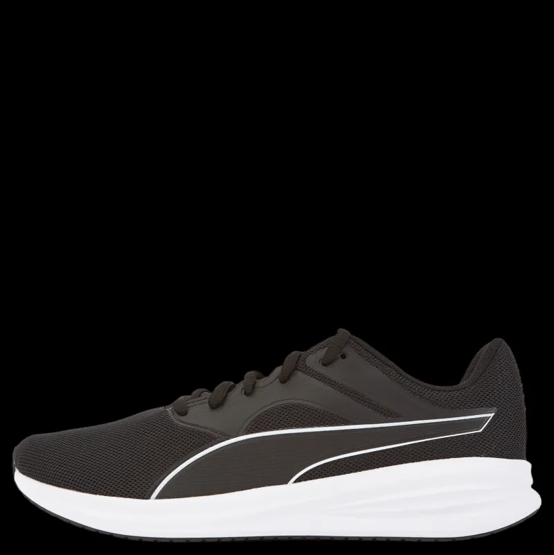 Puma Transport Jr Black- White Svart Hot