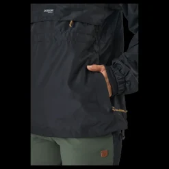 Dobsom Trek Anorak Wmn Black Svart