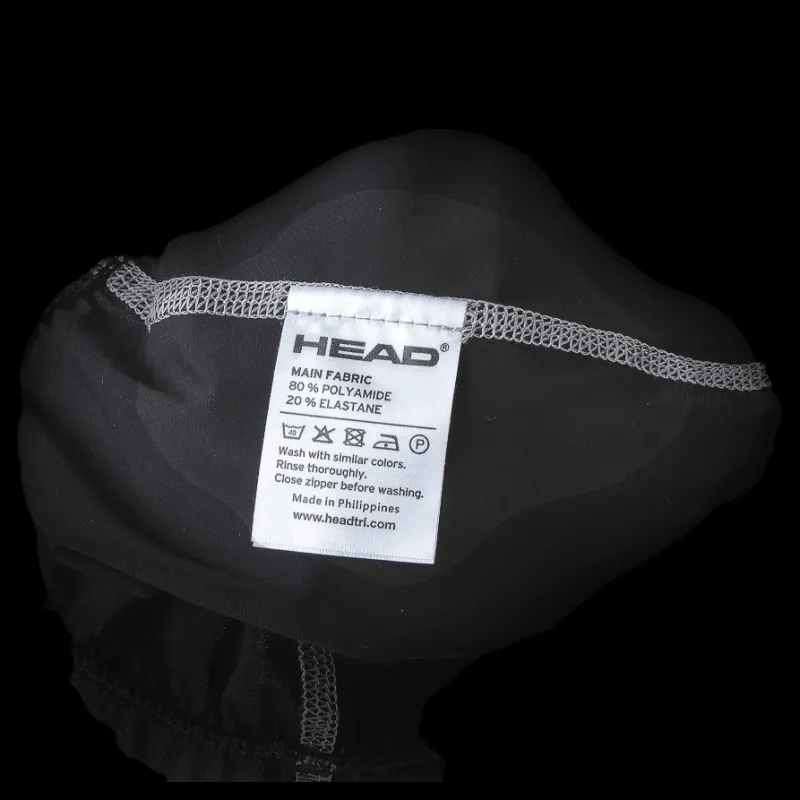 Head Tri Short Man Black Svart Discount