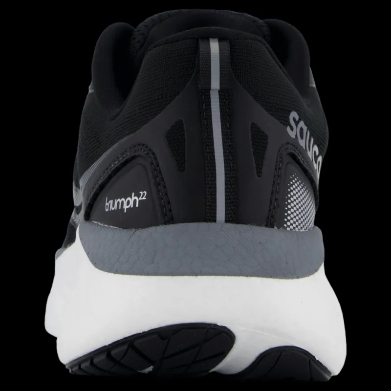 Online Saucony Triumph 22 Men Wide Black/white Svart