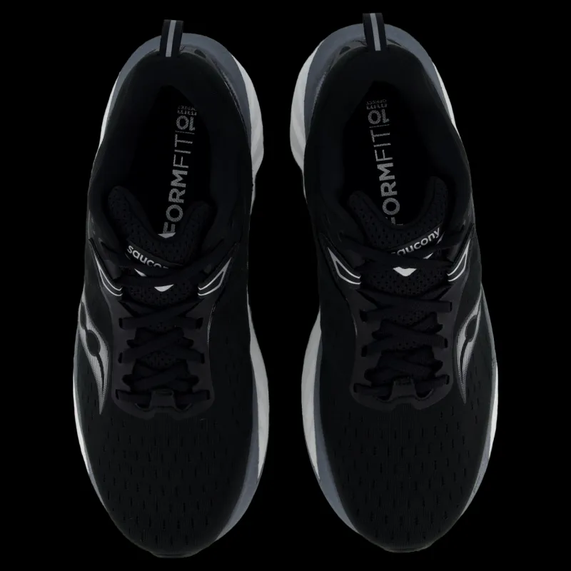 Online Saucony Triumph 22 Men Wide Black/white Svart