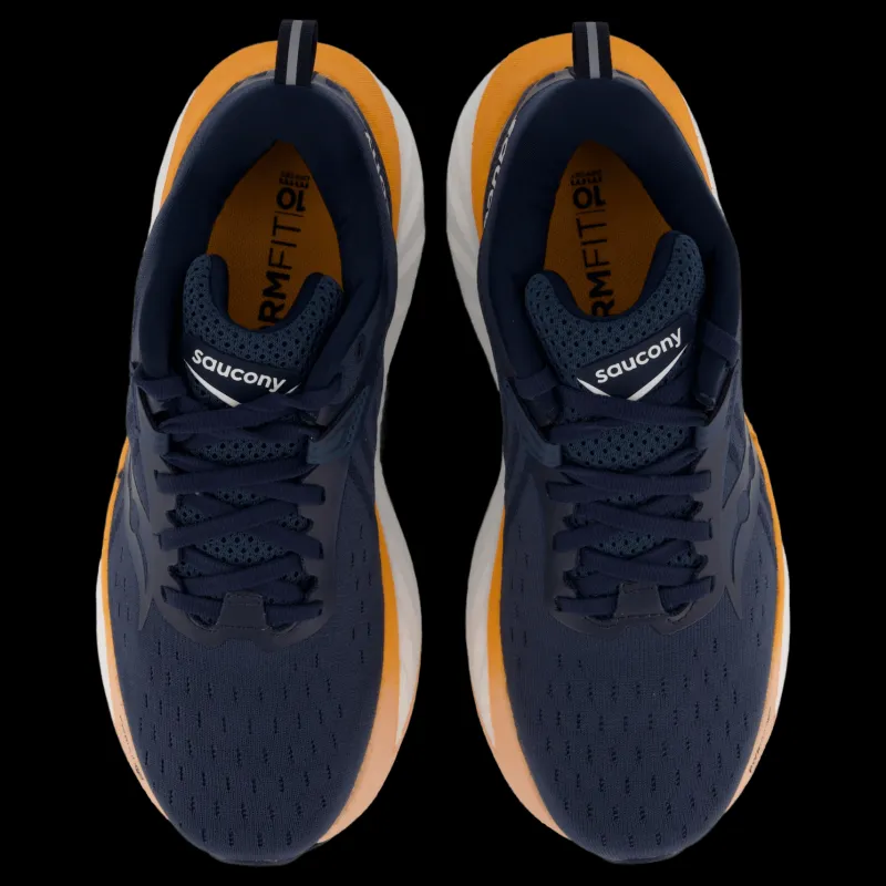 Sale Saucony Triumph 22 Women Dusk/peel Blå