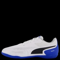 Clearance Puma Truco Iii Jr Indoor White- Black- Tea Svart, Blå och Vit