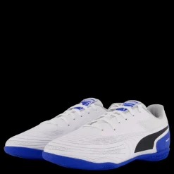 Clearance Puma Truco Iii Jr Indoor White- Black- Tea Svart, Blå och Vit