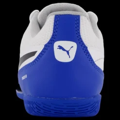 Clearance Puma Truco Iii Jr Indoor White- Black- Tea Svart, Blå och Vit